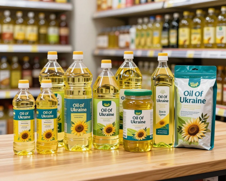 Pack sizes and packaging options for sunflower oil in UAE