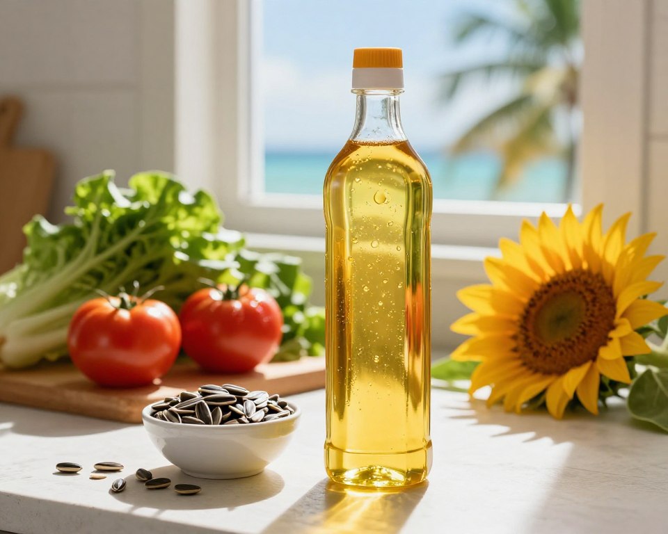 Sunflower oil contributes to lowering cholesterol