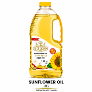 1.8 L refined sunflower oil of Ukraine