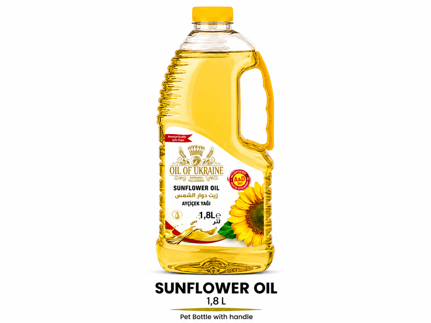 1,8 L Sunflower Oil ukraine