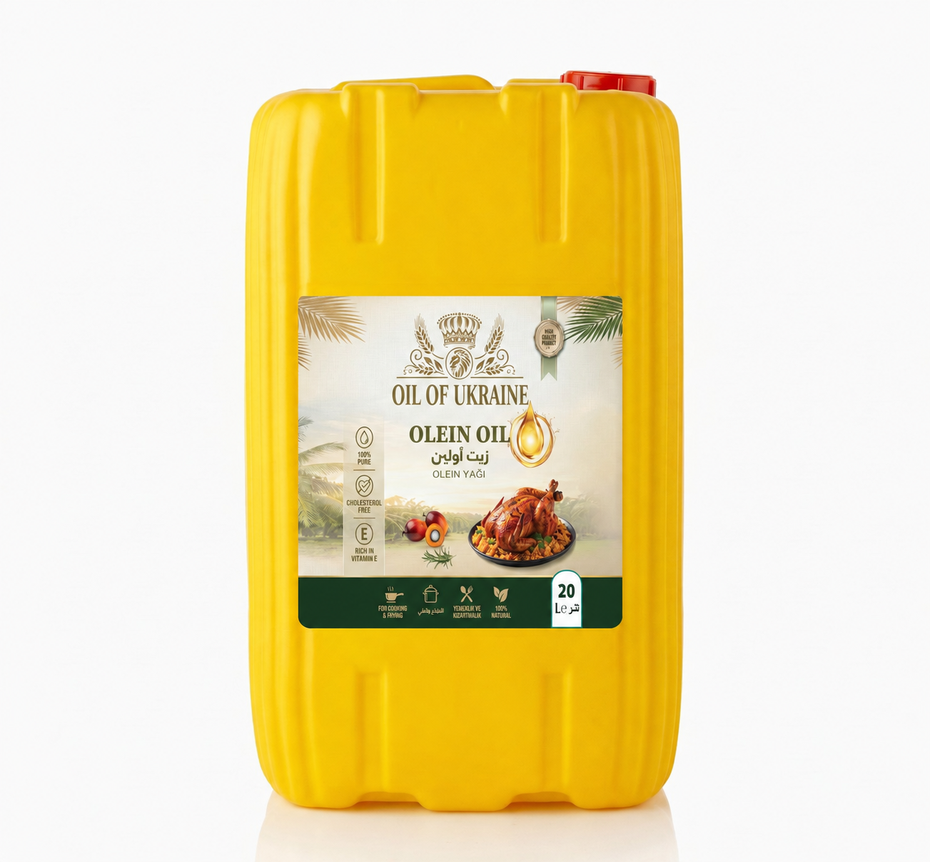 20 ltr refined palm olein vegetable oil