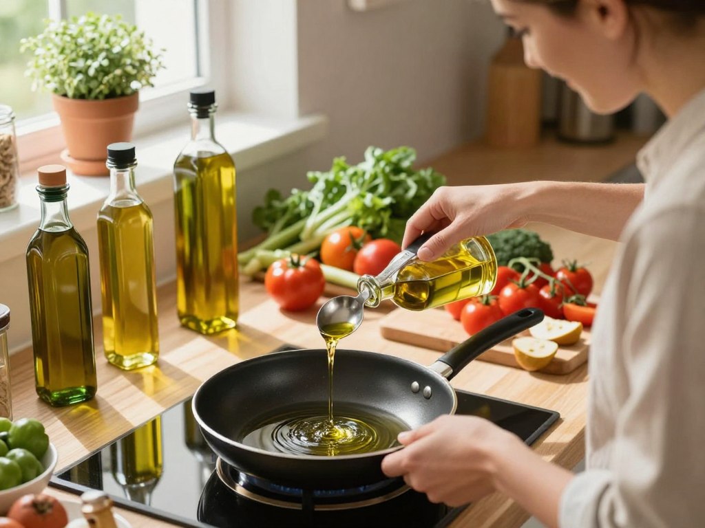 افضل طريقة لاستخدام زيت الطهي